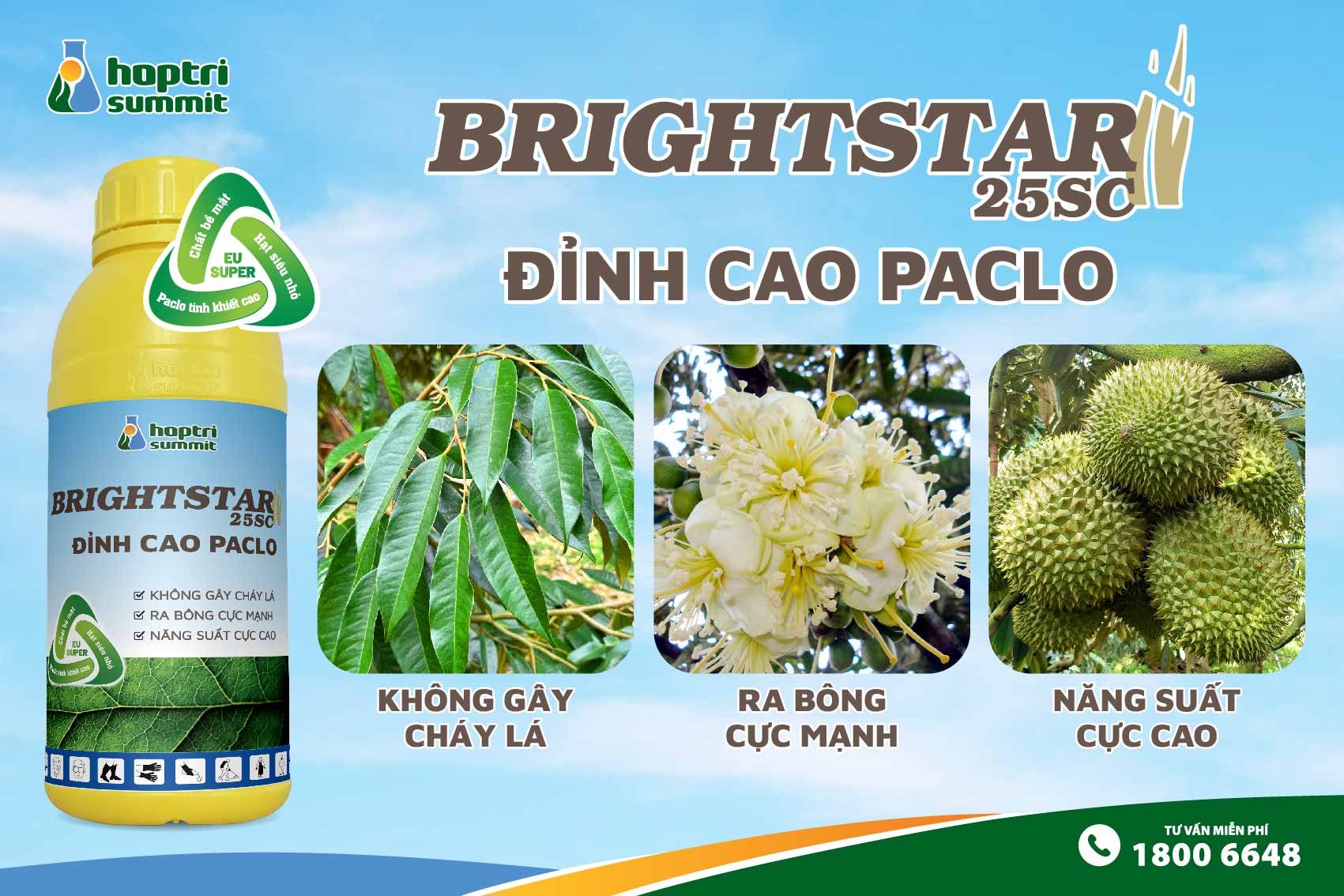 Brightstar 25SC thuốc điều hòa sinh trưởng