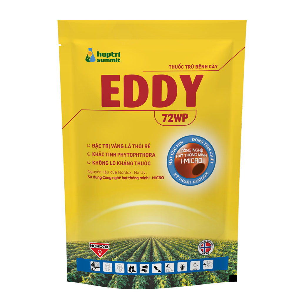 Eddy 72WP thuốc trừ bệnh đặc trị mốc sương, vàng lá thối rễ