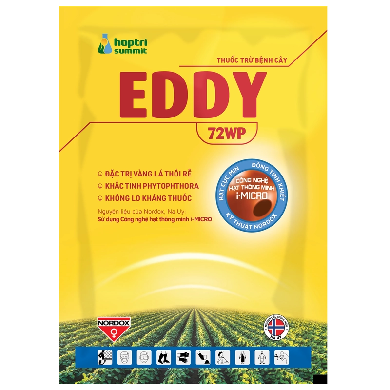 Eddy 72WP giúp xử lý nấm gây bệnh trên cây trồng hiệu quả
