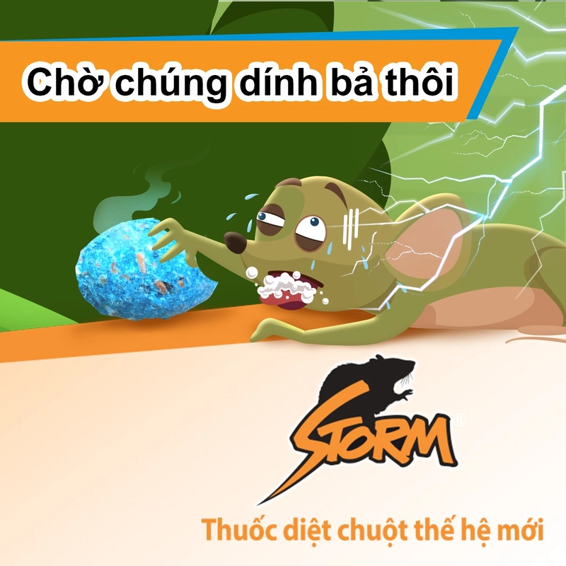 Các loại thuốc diệt chuột thế hệ mới giúp tiêu diệt chuột tận gốc