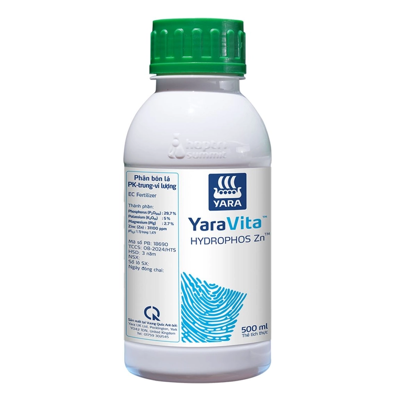Phân bón lá HydroPhos Zn hỗ trợ kích thích ra hoa sầu riêng
